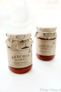Ketchup dla dzieci słodzony miodem