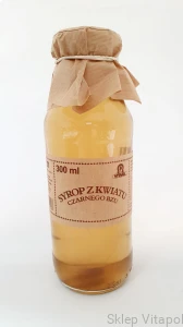 Syrop z kwiatu czarnego bzu