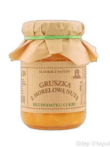 Gruszka z morelową nutą 200 g (bez dodatku cukru)